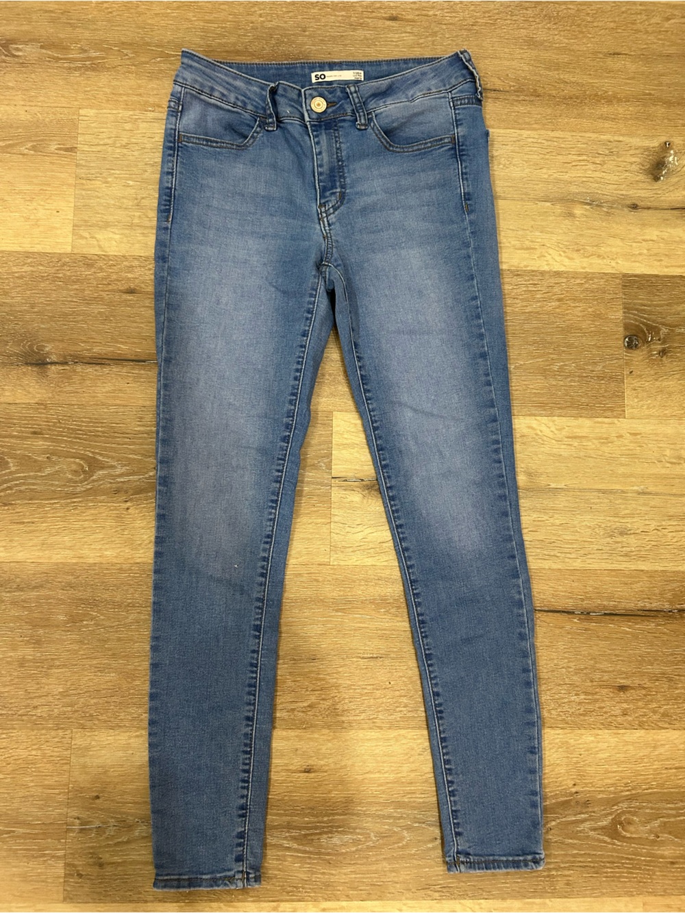 SO Women's Light Blue Skinny Jeans